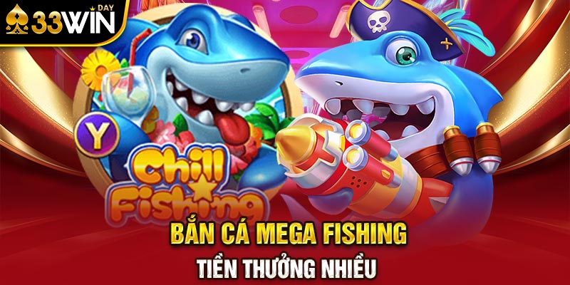 Bắn cá Mega Fishing tiền thưởng nhiều