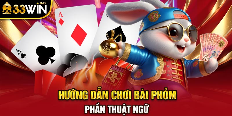 Hướng dẫn chơi bài phỏm phần thuật ngữ