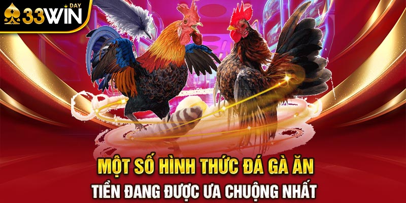 Một số hình thức Đá gà ăn tiền đang được ưa chuộng nhất