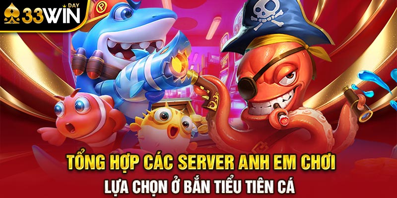 Tổng hợp các server anh em chơi lựa chọn ở bắn tiểu tiên cá